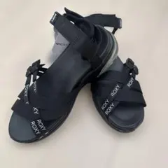 新品ROXY ロキシー サンダルスポーツサンダルブラッククッションソール23cmのサムネイル