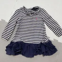 子供服　ベビー服　ラルフローレン　ボーダー　チュニック　ワンピース　80cm