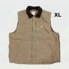 USA製】Carhartt カーハート ダックベスト XL ネイビー 山田レン
