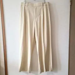UNIQLO　ユニクロ　タックワイドパンツ　ベージュ　XXL