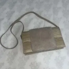 【美品】ADINA MUSE アディナミューズ ファー ショルダー バッグ