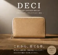 【極美品】DECI Small Round Zip イタリアンレザー OVYのサムネイル