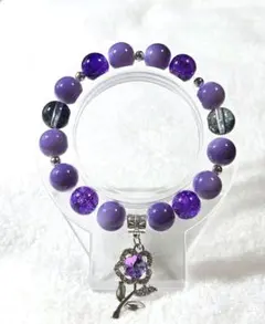 44.ガラスビーズブレスレット