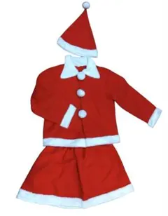 ＊サンタクロース　コスチューム　帽子付き　クリスマス
