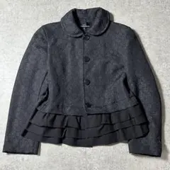 コムデギャルソン コムコム 丸襟 リボン 花柄刺繍ジャケット 楽天市場】花柄（ブランドコムデギャルソン）（コート