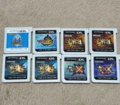 ニンテンドー3DS　モンスターハンター 3DS 3G 4G 4 ダブルクロス