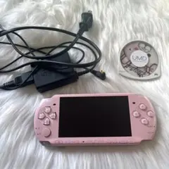 ジャンク SONY PSP 3000 本体 ブロッサムピンク