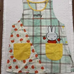 ミッフィーエプロン　フリーサイズ