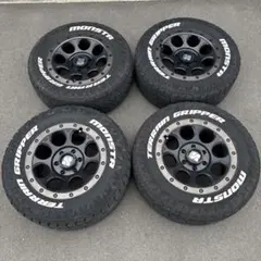 送料込み☆新品デイトナ+モンスター 215/70R16☆デリカD5 ラブフォー