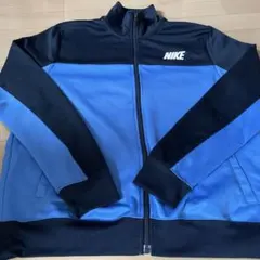 NIKE 青黒 ジップアップジャージ