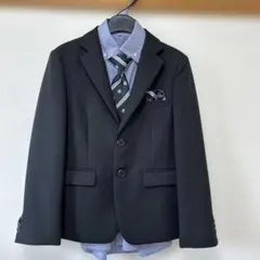 男の子１４０　フォーマルスーツ５点セット