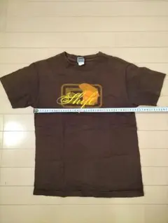 バイク好き！SHIFT バックプリント　ブラウン Tシャツ Sサイズ