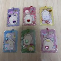 つぶらな瞳のなまがき　ミニぷくぷくシールBC 全6種セット タイトー限定