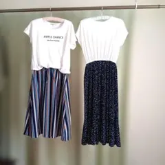 ROPE' PICNIC☆Blonde　ワンピース　スタイルアップ夏服2枚セット