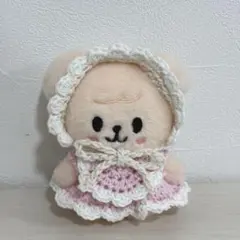 skzoo 10cm ぬい服　フリルヘッドドレスセットpk straykids