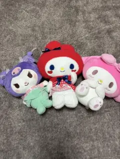 ハローキティ・マイメロディ・シナモロール ぬいぐるみセット