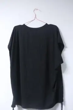 週末今限り特価！SHEIN CURVEブラックノースリーブカットソー良品2X