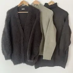 まとめ売り GU ユニクロ アクアガレージ ニットカーディガン チュニック