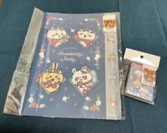 ちいかわ　クリアファイル、メモパッドセット