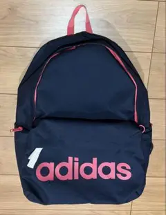 adidas リュック　ネイビー ピンク