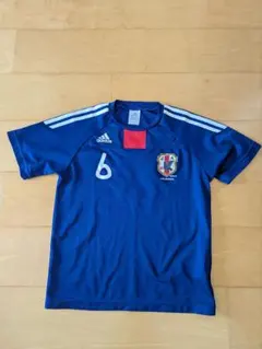 adidas JFA Tシャツ 青 6番 サイズ150