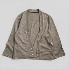 BRODIAEA♡7分袖カーディガン　羽織り　シェルボタン　ボタンレス　40のサムネイル