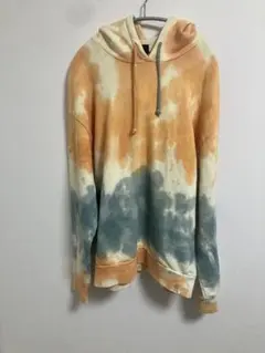 zara ザラ　タイダイ染　パーカー　スウェット　トレーナー　総柄