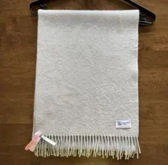 【国内正規品】クリーニング済 中判ジョンストンズ カシミヤマフラー