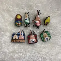 レア　USAVICH うさビッチ　クロックス　ジビッツ　8個セット