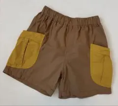 MARKEY’S ブラウン＆イエロー　短パン130