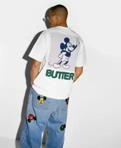 MICKEY MOUSE × Butter Goods Tシャツ　ホワイト