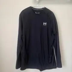 UNDER ARMOUR 裏ボア長袖カットソー ブラック メンズのサムネイル