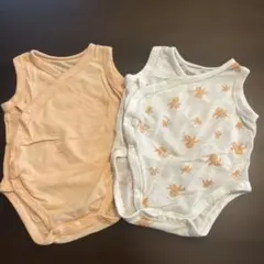 UNIQLO ベビー肌着 60cm 2枚セット メッシュ