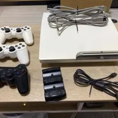 ◆中古品◆ PS3 本体 CECH-2500A ソフト13本、コントローラー3個
