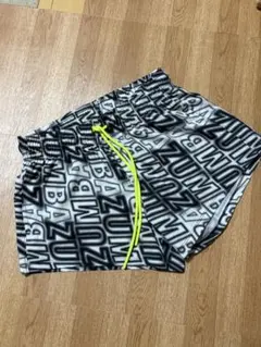 ZUMBA ロゴショートパンツ 白黒/Sサイズ★正規品のサムネイル