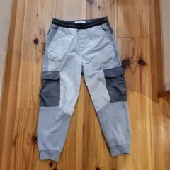 ZARA グレー カーゴパンツ 8サイズ 128cm