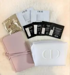 Dior メイクブラシケース 黒 ノベルティ ブラシポーチ ディオール