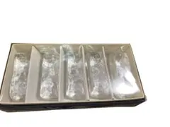 クリスタル箸置き 5個セット