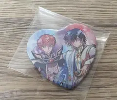 コードギアス 反逆のルルーシュ キャラポップストア ハート缶バッジ 枢
