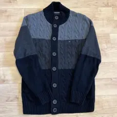 Tommy HILFIGERワンポイントカーディガン　サイズS