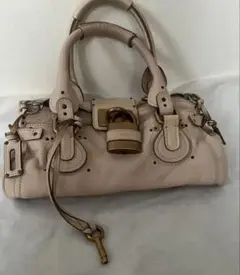クロエ パディントン ミニ ベージュ アイボリー スモール Chloe - メルカリ