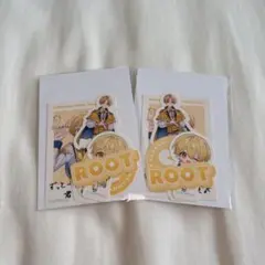 【即購入○】C賞 るぅとくん ステッカー 2枚セット ふぁみくじ expo