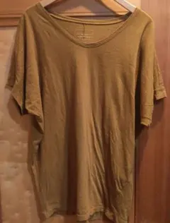 pas de calais オーバーサイズTシャツ マスタードのサムネイル