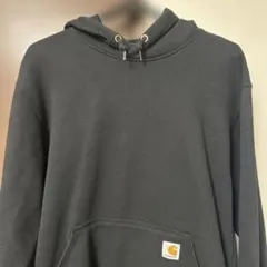 【Carhartt】 ブラック フード付きパーカー