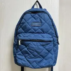 【本体極美品】マークバイマークジェイコブス キルティングリュック ブルー 軽量
