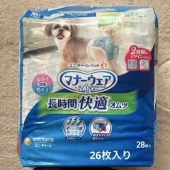ユニ・チャーム マナーウェア Mサイズ 26枚入 犬用オムツのサムネイル