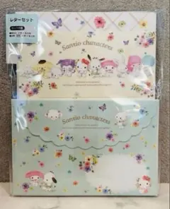 新品　サンリオ　レターセット　キティ　レターセット　マイメロ　レターセット