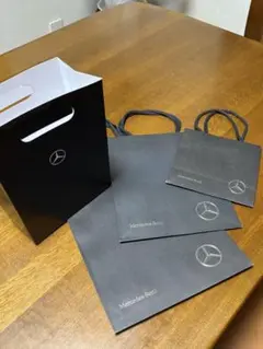 Mercedes-Benz ショップ袋 大、中、小、紙箱袋　ベンツショッパーのサムネイル