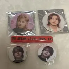 INI 松田 迅　ラバーバンド　缶バッジ セット まとめ