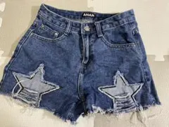 デニムショートパンツ